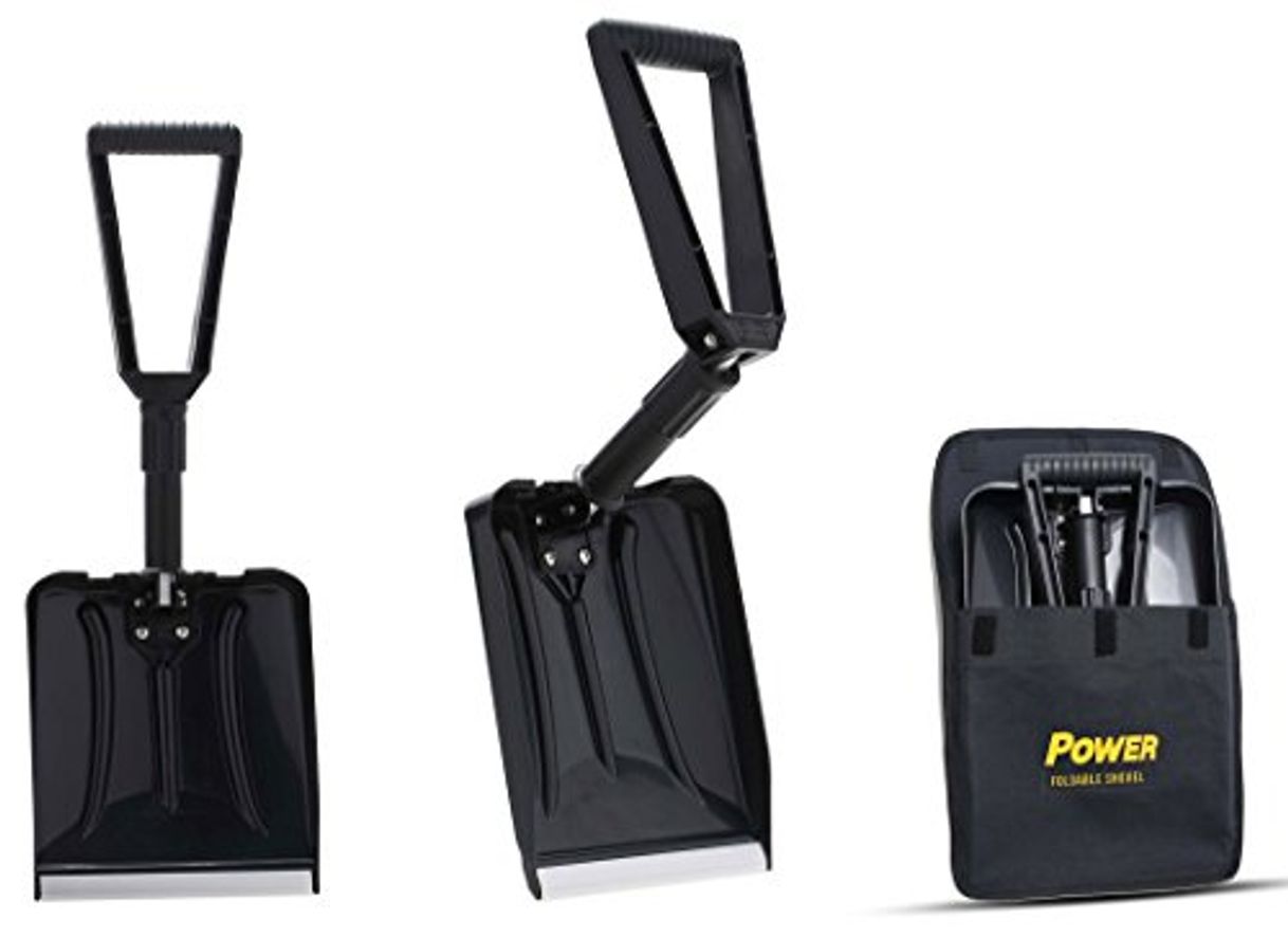 Productos Power Pala Plegable per Nieve - Forma Completamente Plegable 65 cm Longitud