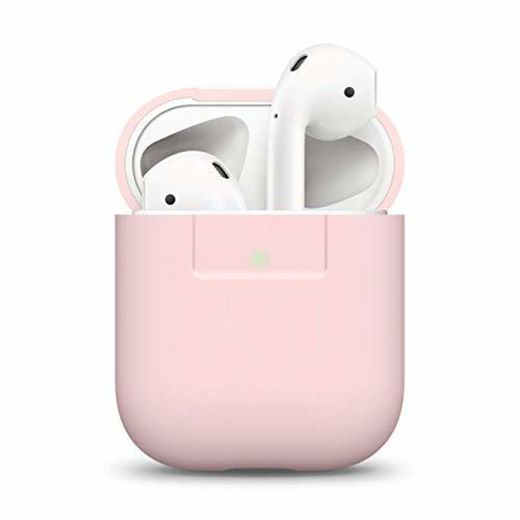 elago Funda Silicona Compatible con Audífonos Apple AirPods 1 & 2