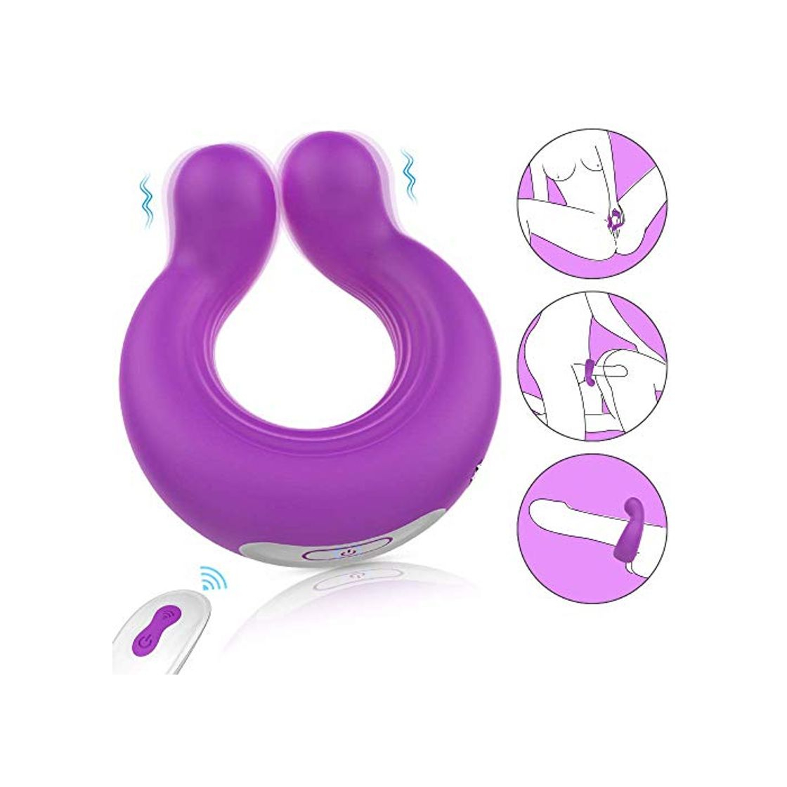 Social Vibradór de Control Remoto para Mujer Pareja, Nestorm Anilló Vibrạdór Paréja para