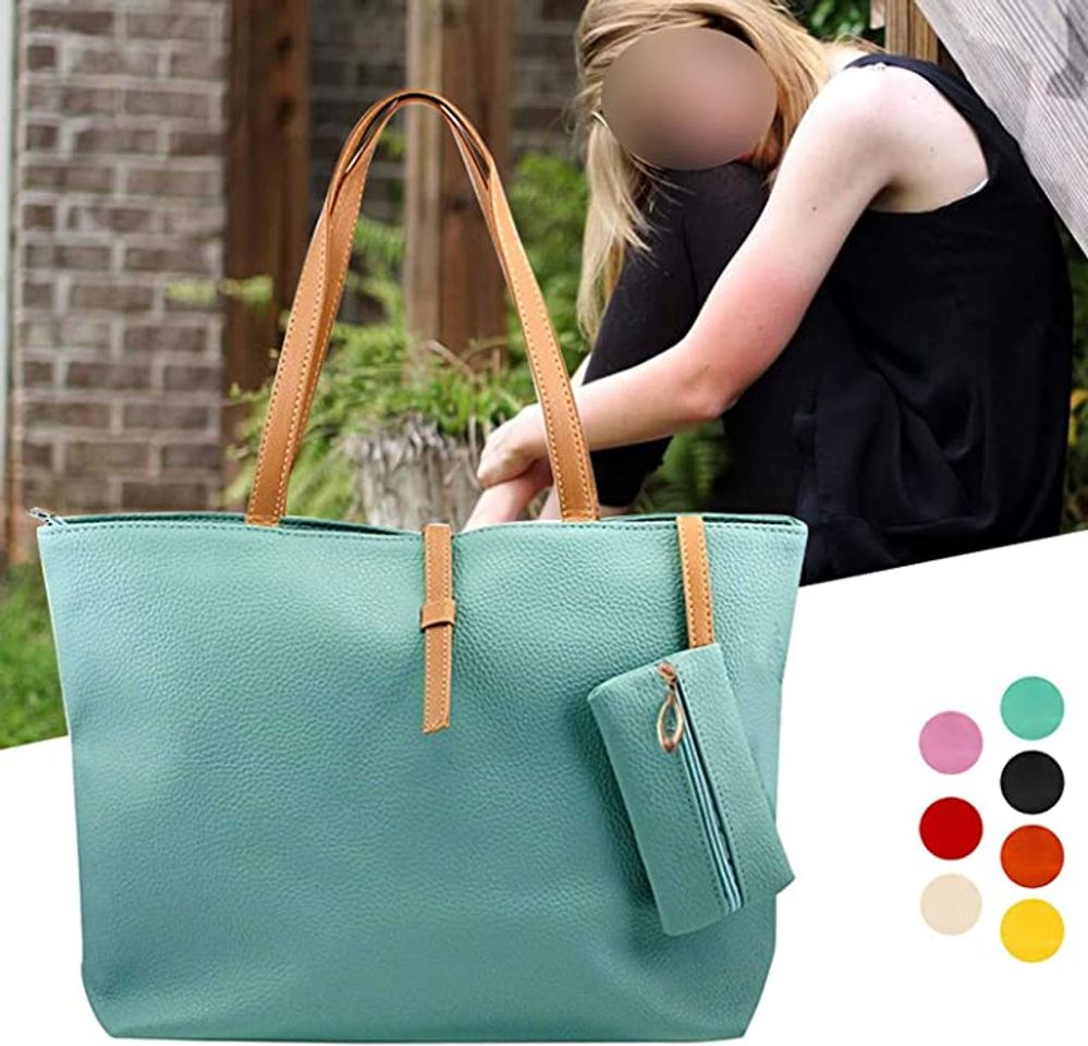 Social MAO MAO 1 bolsa de hombro de piel sintética de gran capacidad