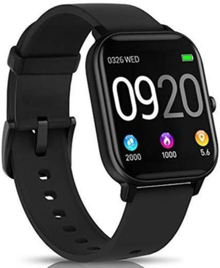 Social NAIXUES Smartwatch, Reloj Inteligente Impermeable IP67 Reloj Deportivo 1.4" Pantalla Táctil Completa