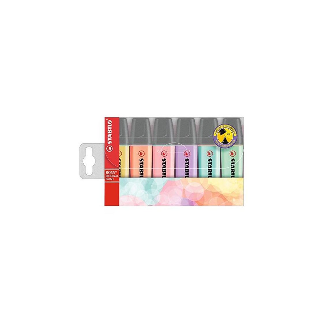 Social STABILO BOSS Original PASTEL - Marcador - Estuche 6 colores