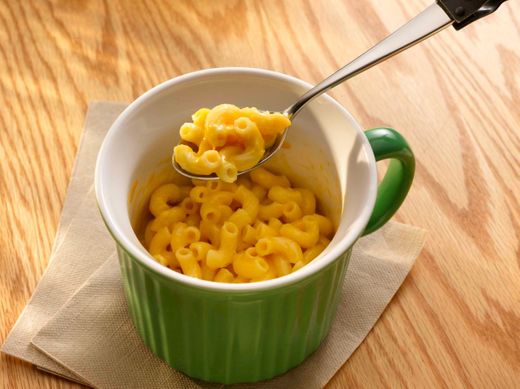 Microwave Mac and Cheese in a mug