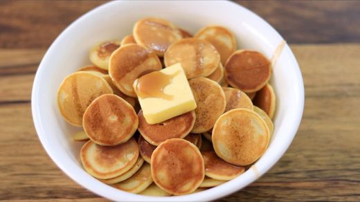 Mini Pancakes Recipe | Pancake Cereal