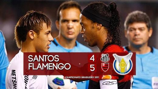 Flamengo 5x4 Santos