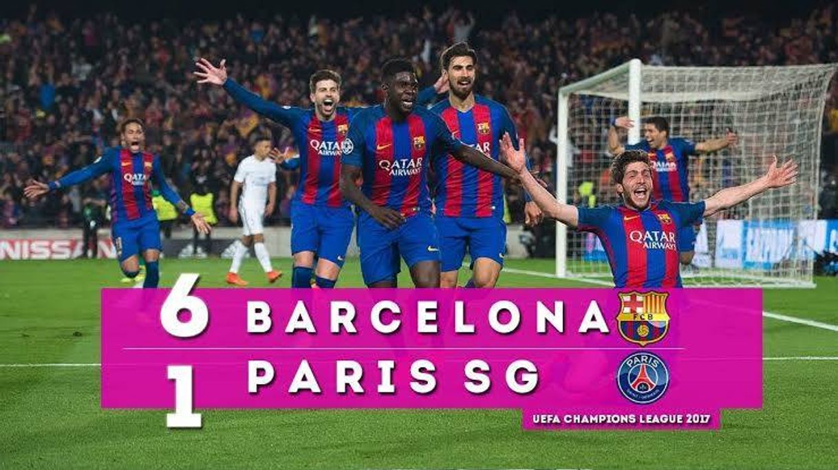 Fashion Barcelona 6x1 PSG