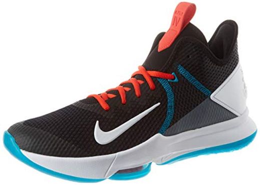 Nike Lebron Witness IV, Zapatilla de Baloncesto para Hombre, Negro