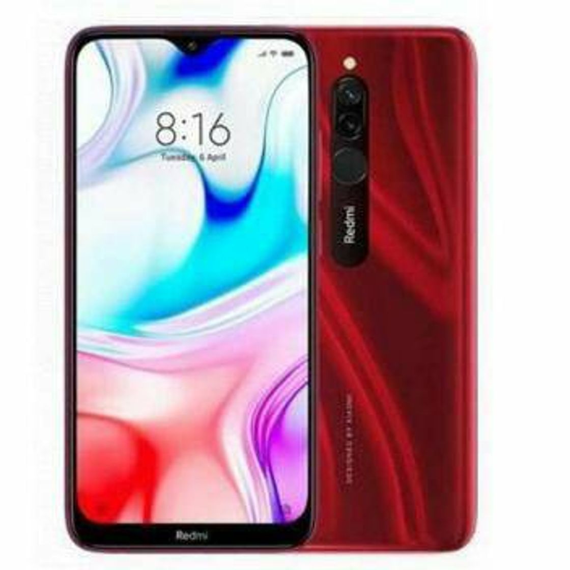 Moda Smartphone xiaomi redmi 8 vermelho xiaomi

