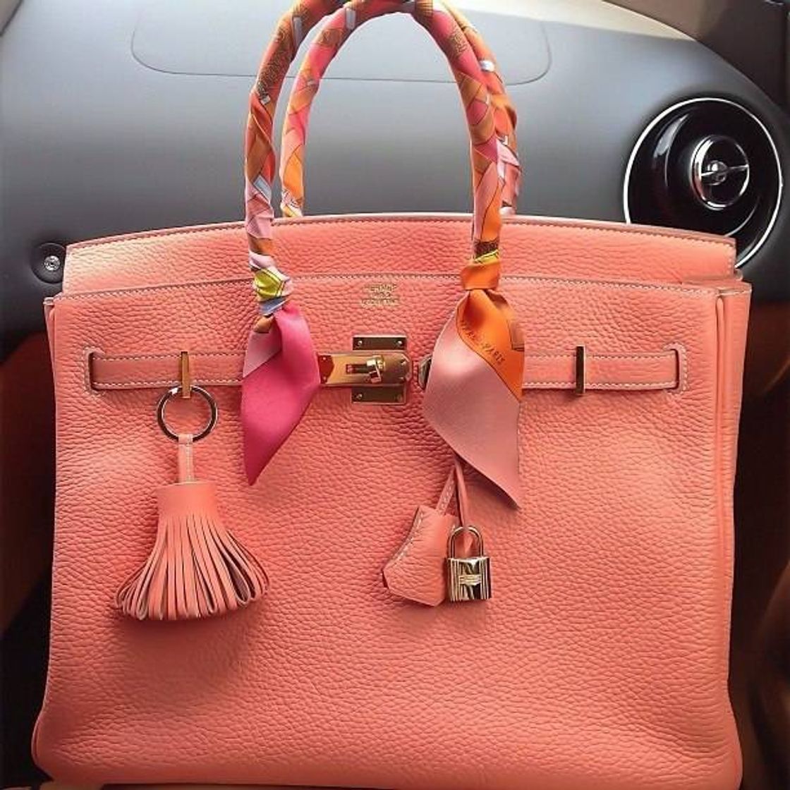 Fashion Bolsa quadradinha salmão 🧡