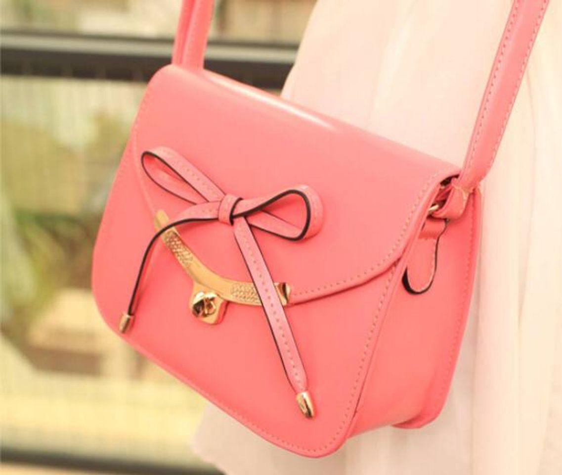 Moda Bolsa pequena pink 💕