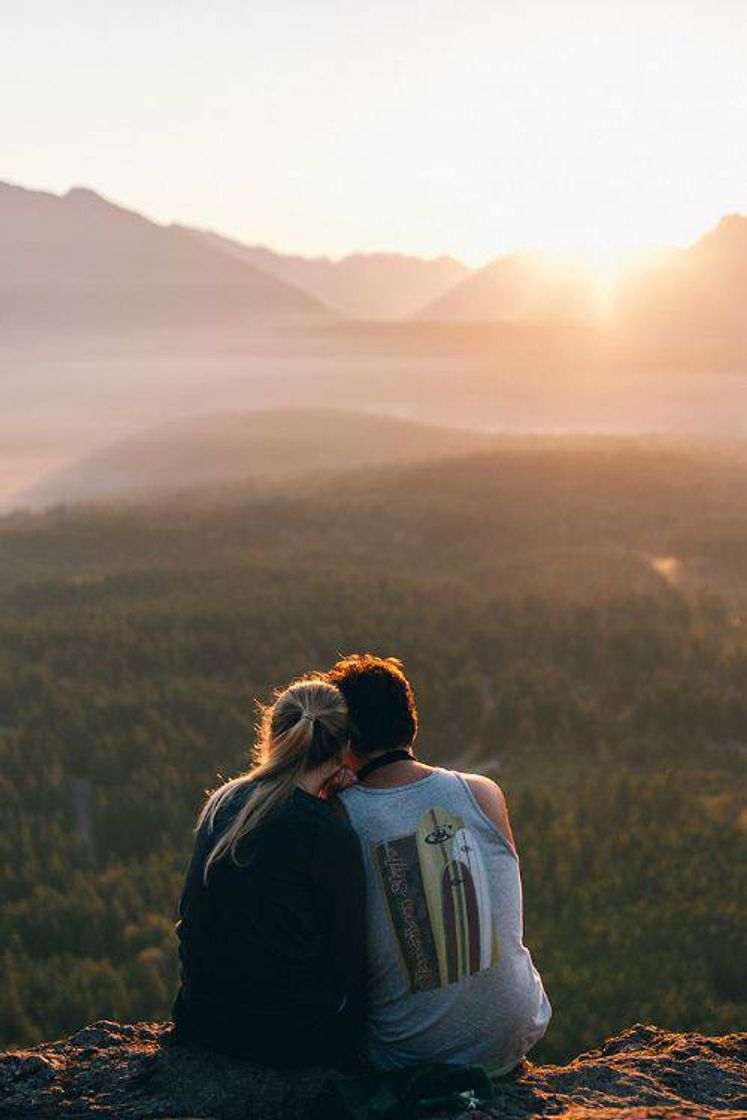 Fashion Foto de casal com paisagem 😍