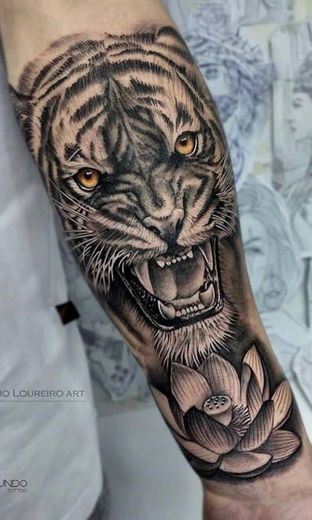 Tatuagem de Tigre