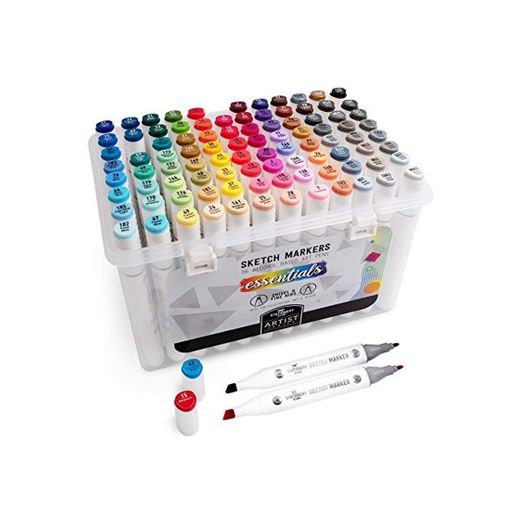 Stationery Island Sketch Markers Pack De 96 Colores