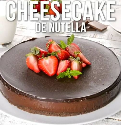 [ Cheesecake de Nutella Preparación 🍰 ]