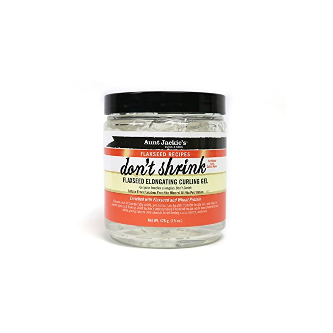 Belleza Aunt Jackies Don't Shrink - Gel alargador para pelo rizado