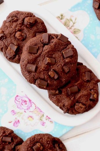 Galletas saludables de chocolate 