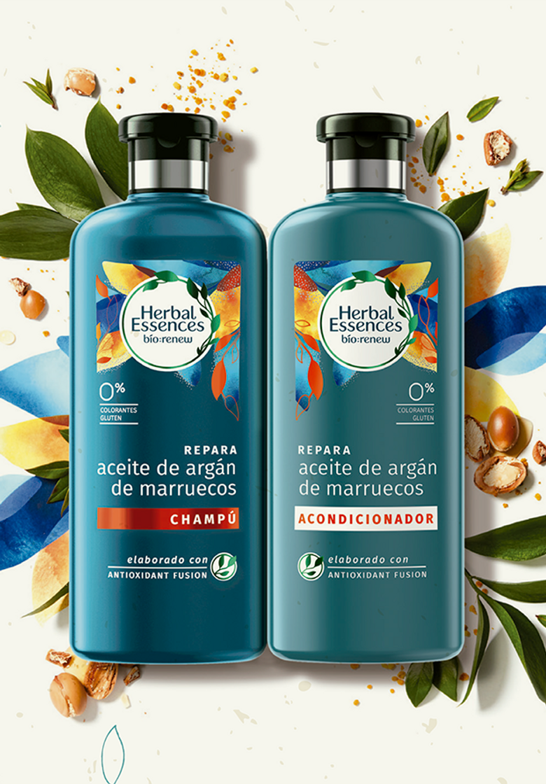 Moda Acondicionador para cuidar el cabello (herbal essences) 