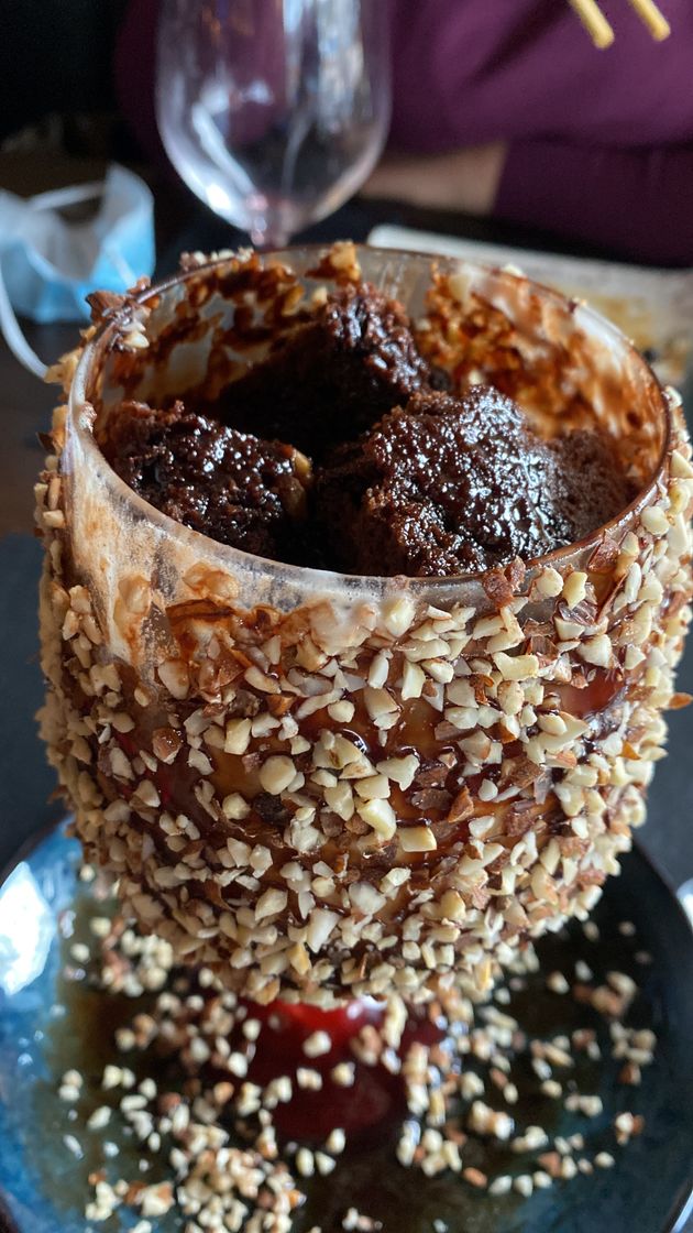 sobremesa de chocolate