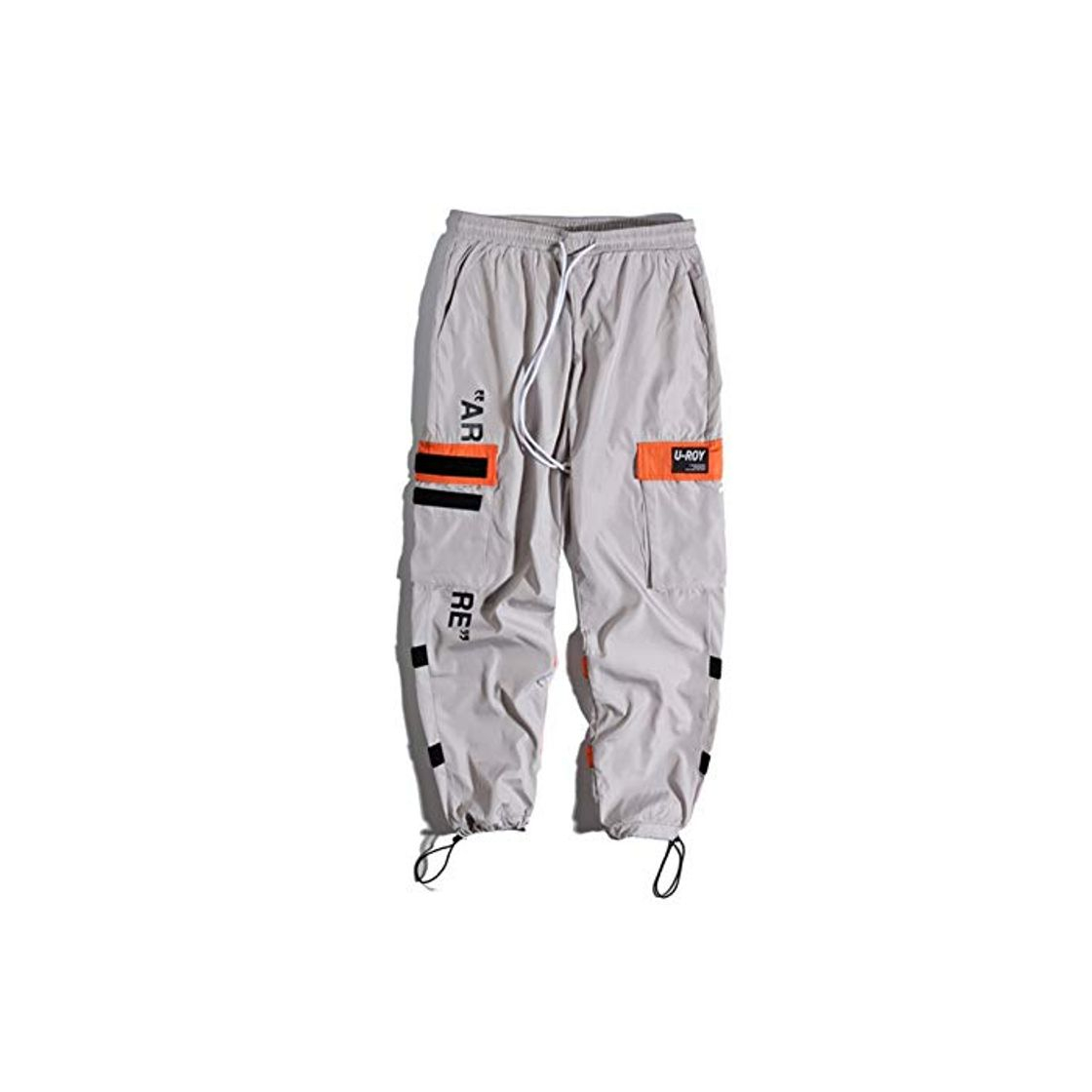 Social Pantalones Cargo Hombre Joggers Casual Joggers Hip Hop Pantalones de Trabajo Slim Fit Estilo Harajuku Multi Bolsillos Streetwear Pantalones