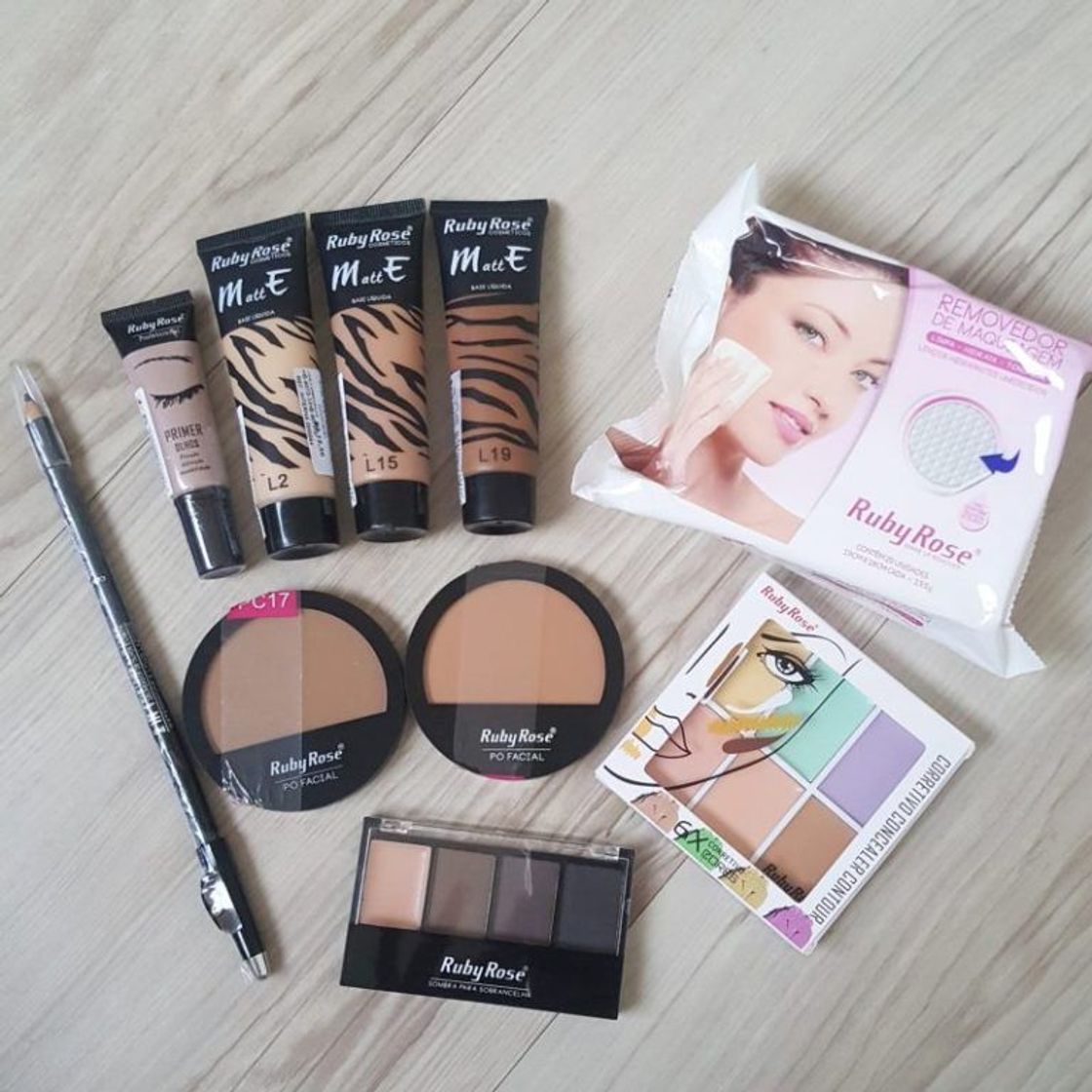 Moda Ruby Rose Maquiagem - Base, Corretivo, Batom, Sombras, Primer.