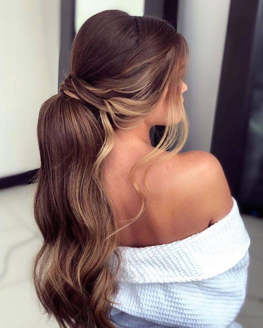 Moda Penteado em cabelo liso