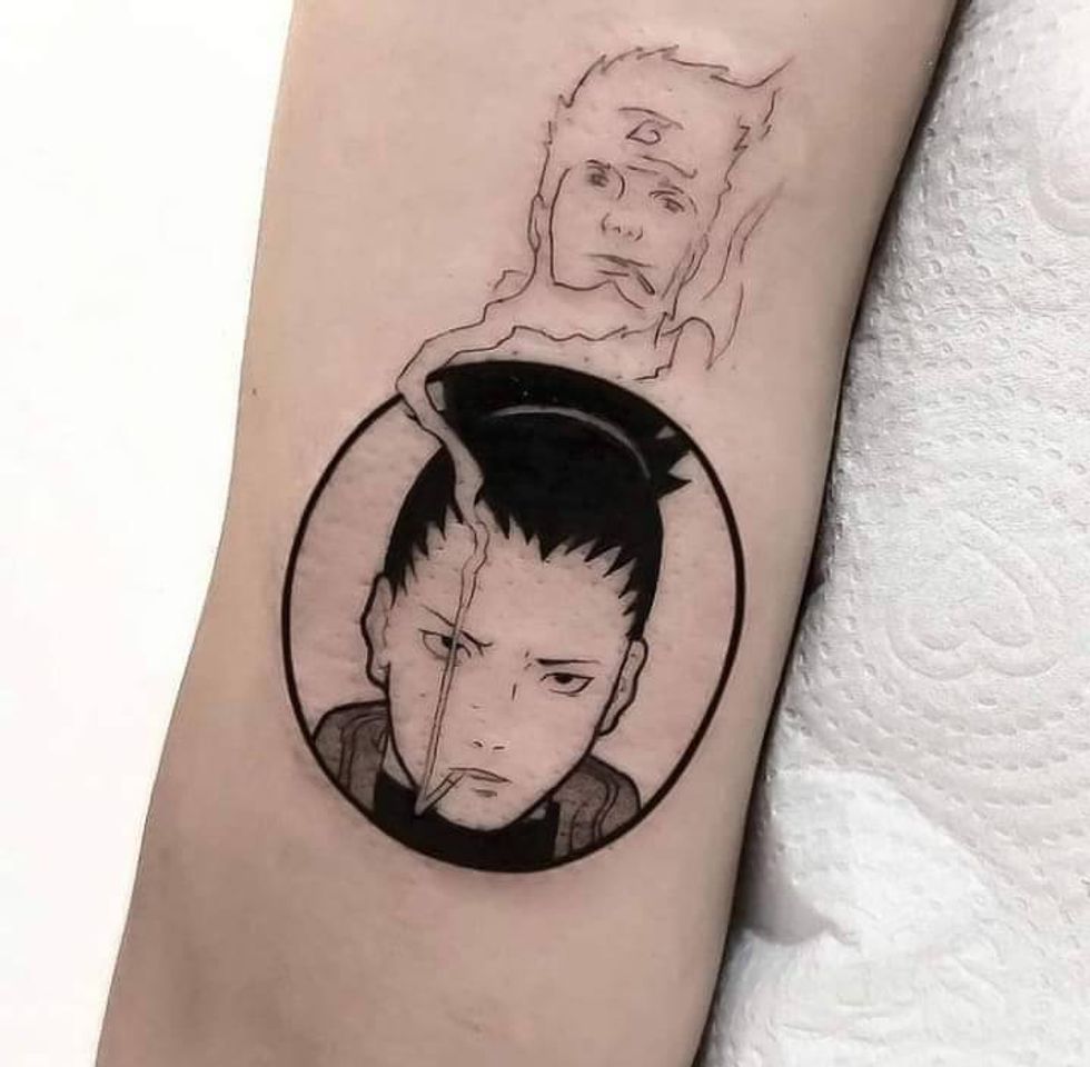 Moda Tatuagem shikamaru (Naruto)