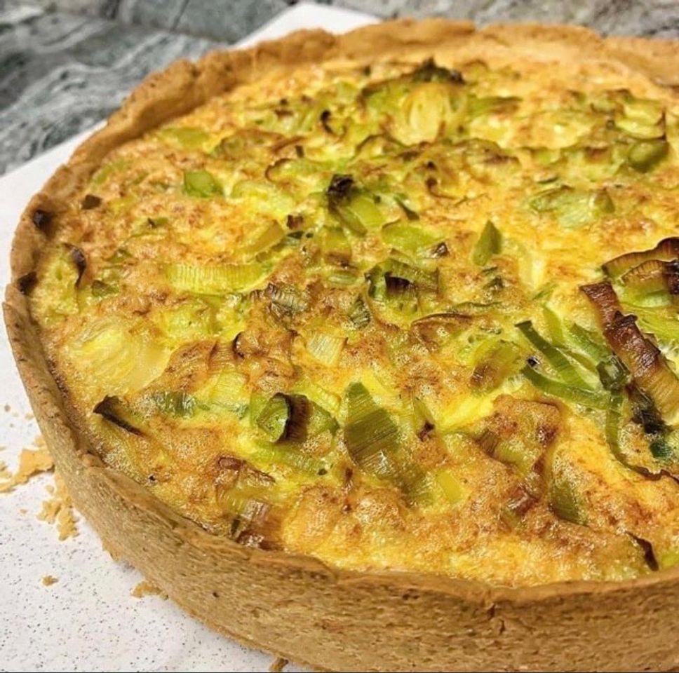 Social Quiche de Alho-Poró 