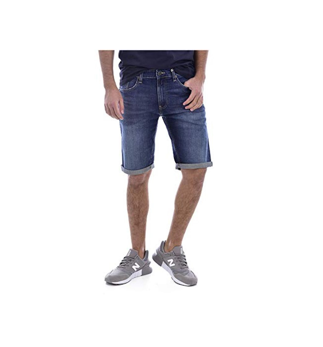 Fashion Tommy Hilfiger Ronnie Relaxed Short Dvdk Vaqueros Straight, Azul