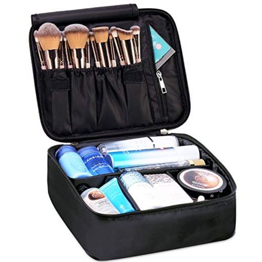 Neceser de Viaje para Maquillaje, Organizador Grande para Mujeres y niñas