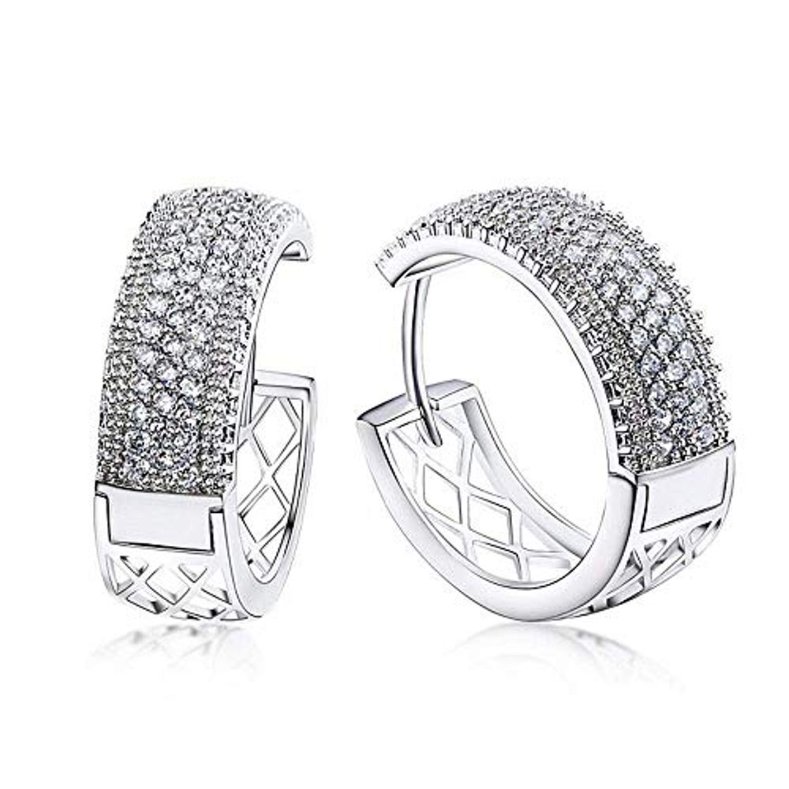 Simplicidad con Estilo Pendientes Pendientes de Aro Grande para Mujer Color de