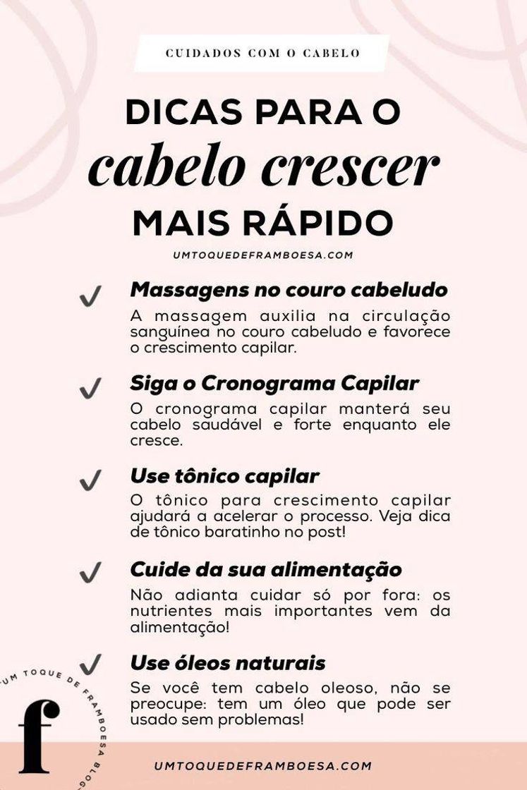 Moda Dicas de crescimento capilar 