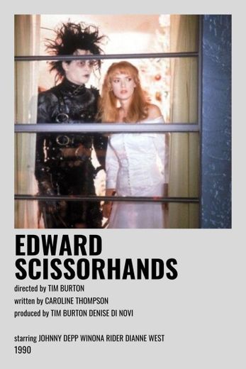 Edward mãos de tesoura