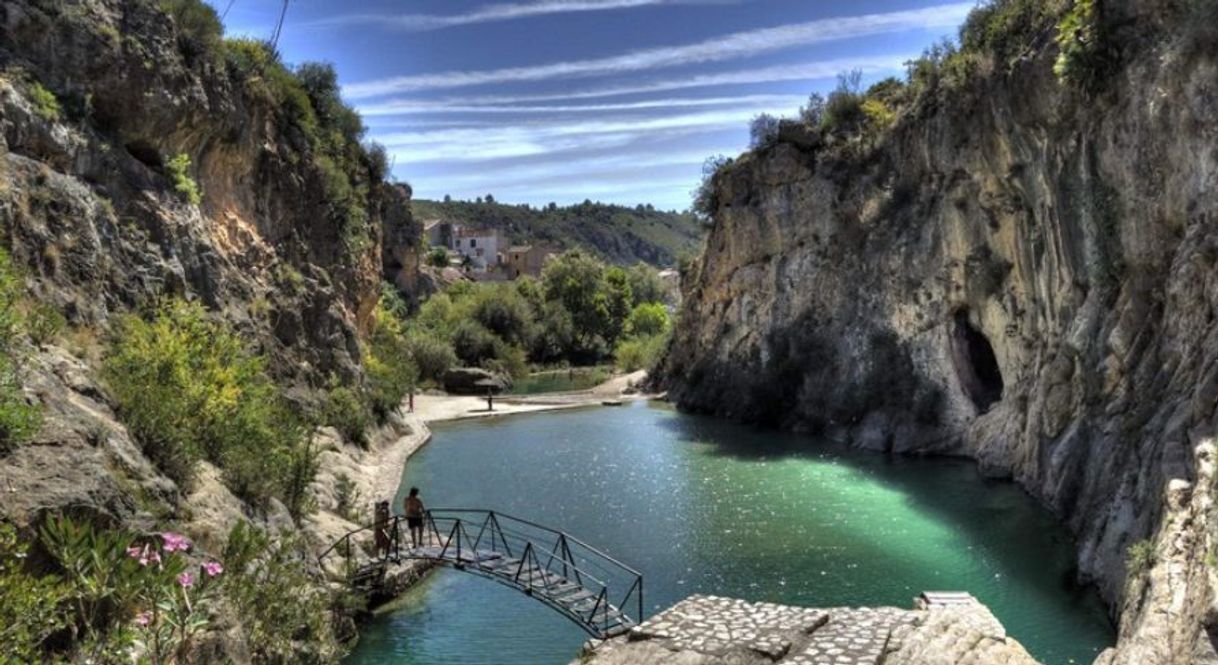 Lugar Río de Bolbaite. Zona recreativa