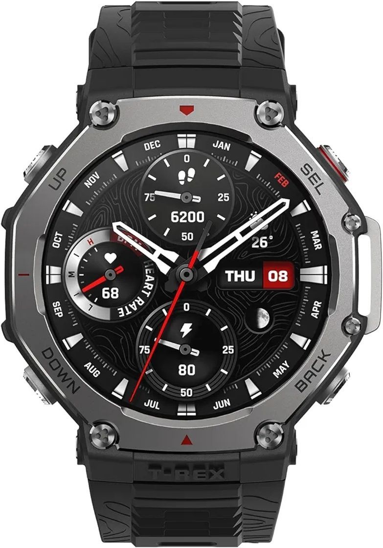 Social Amazfit T-Rex 3 Outdoor Smartwatch 48 mm Pantalla AMOLED
