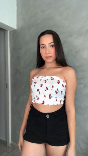 Cropped cereja 🍒 