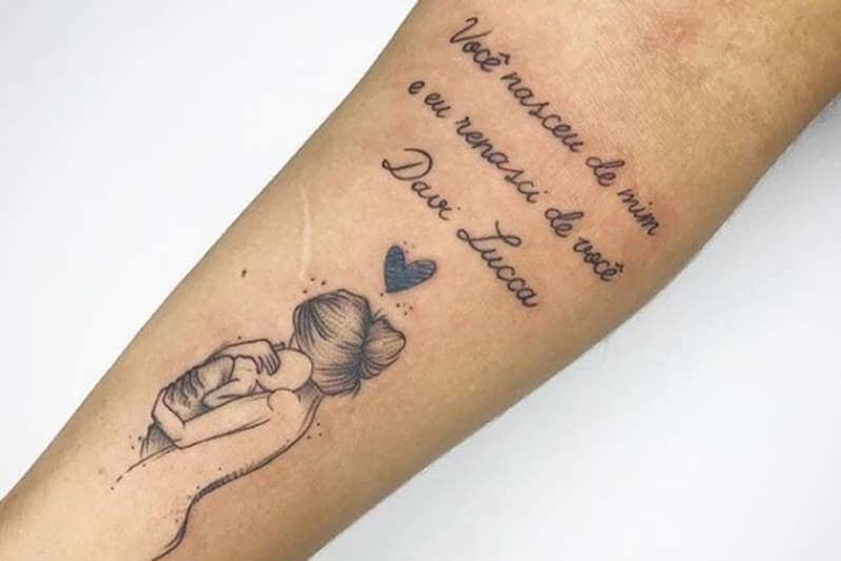 Fashion Tatuagem Homenagem Filho Frases - Poema De Amor