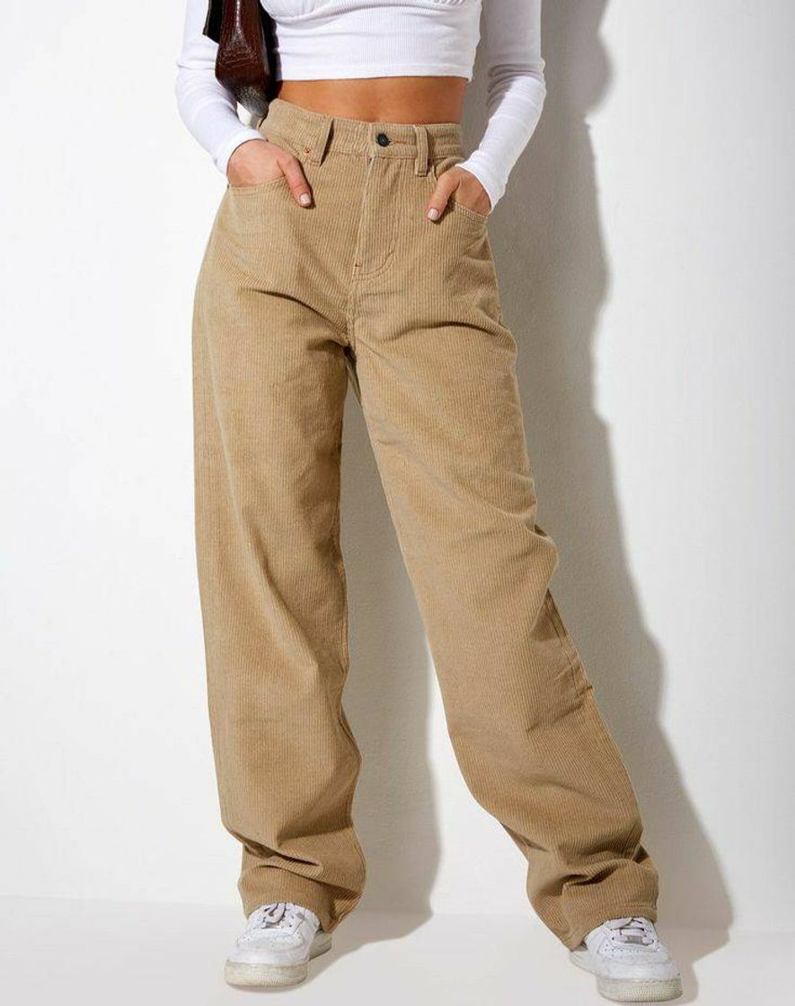 Moda PARALLEL JEAN IN CORD SAND

£50