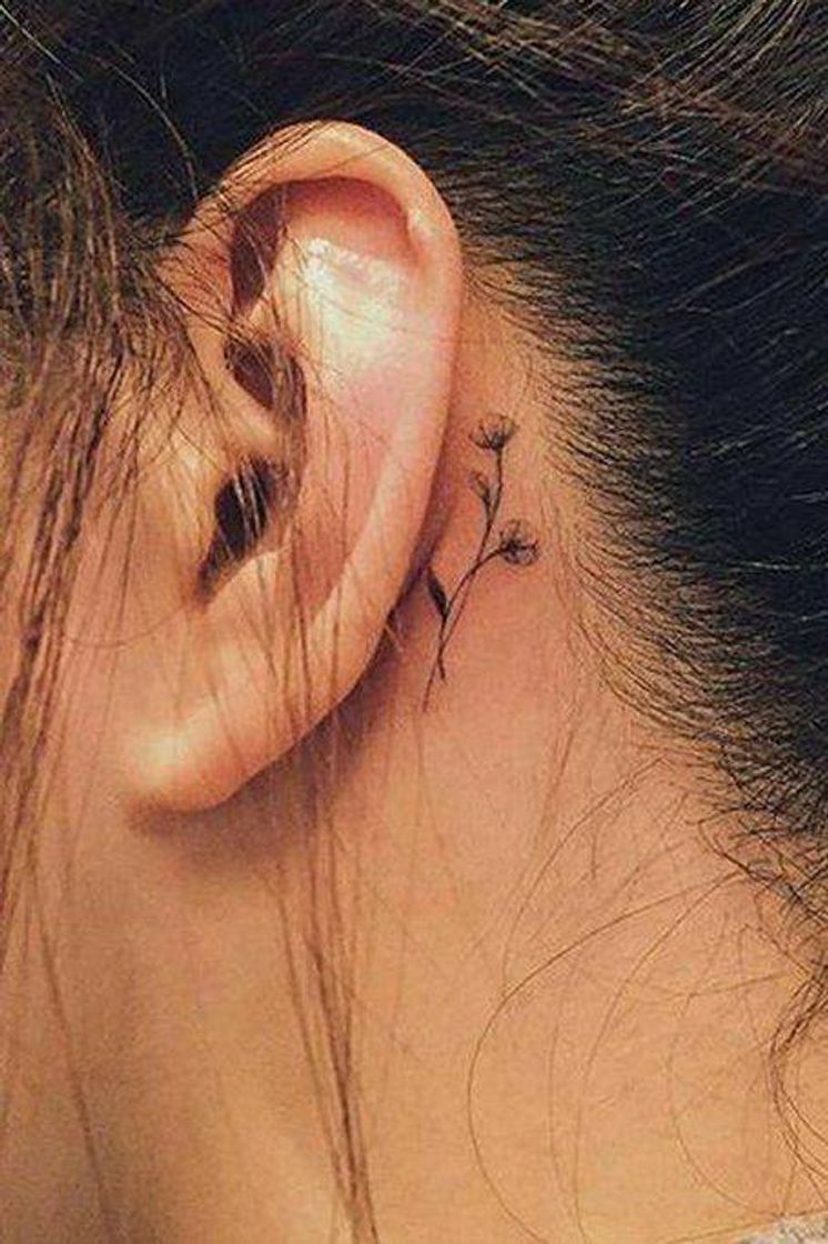 Moda CUTE BEHIND THE EAR TATTOOS FOR WOMEN

