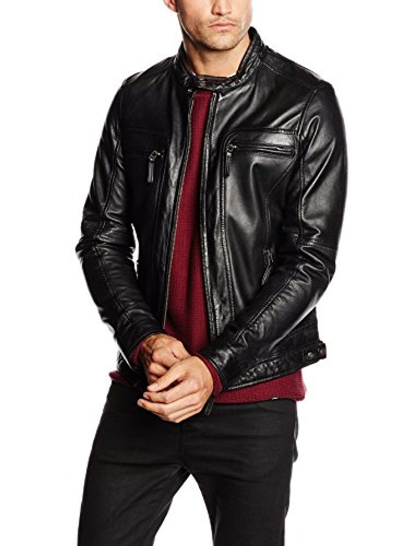 Social Oakwood 60901 - Chaqueta impermeable de manga larga para hombre
