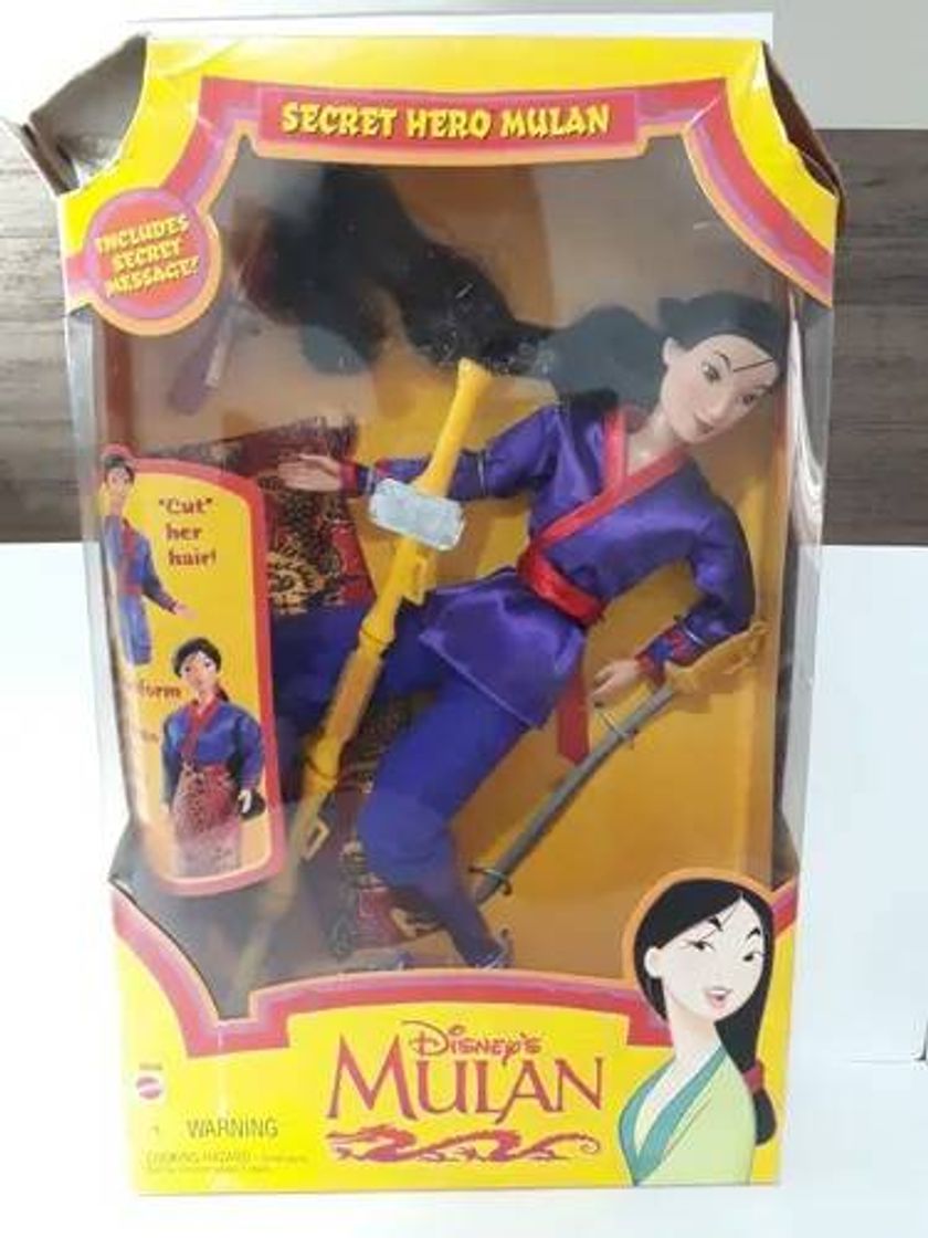 Moda Boneca Mulan Disney Mattel