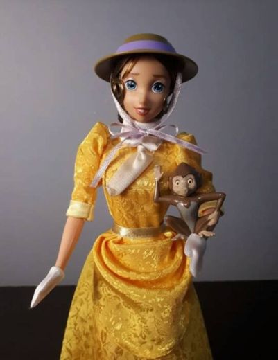 Boneca Jane Tarzan Mattel