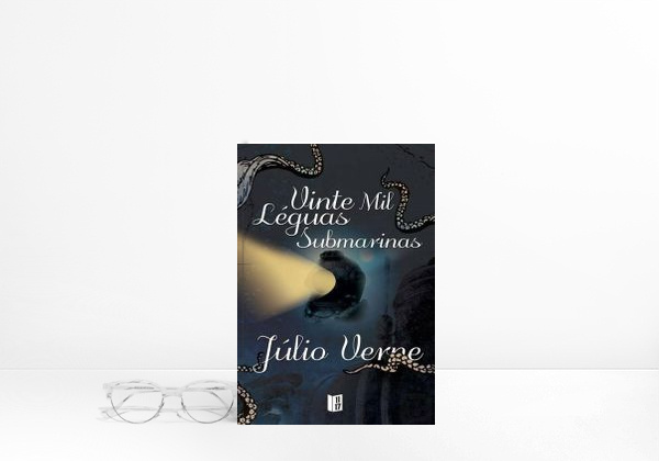 Book Vinte Mil Léguas Submarinas, Júlio Verne 