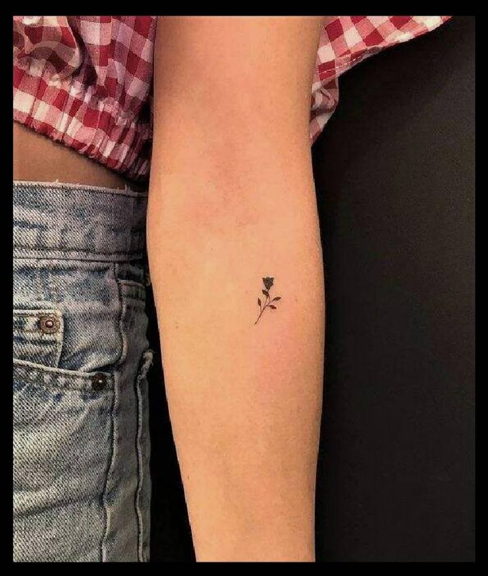 Fashion Tatuagem minimalista feminino 