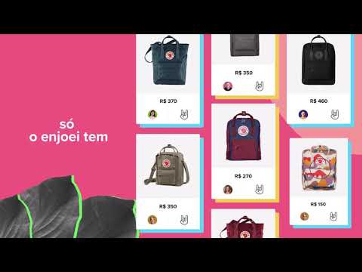 App enjoei - comprar vender roupas