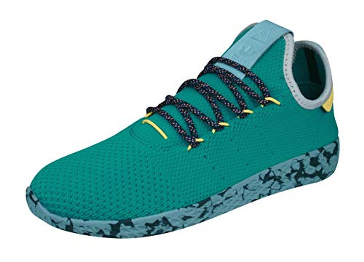Social adidas Originals Pharrell Williams Tennis HU Hombre Zapatillas -Green-36