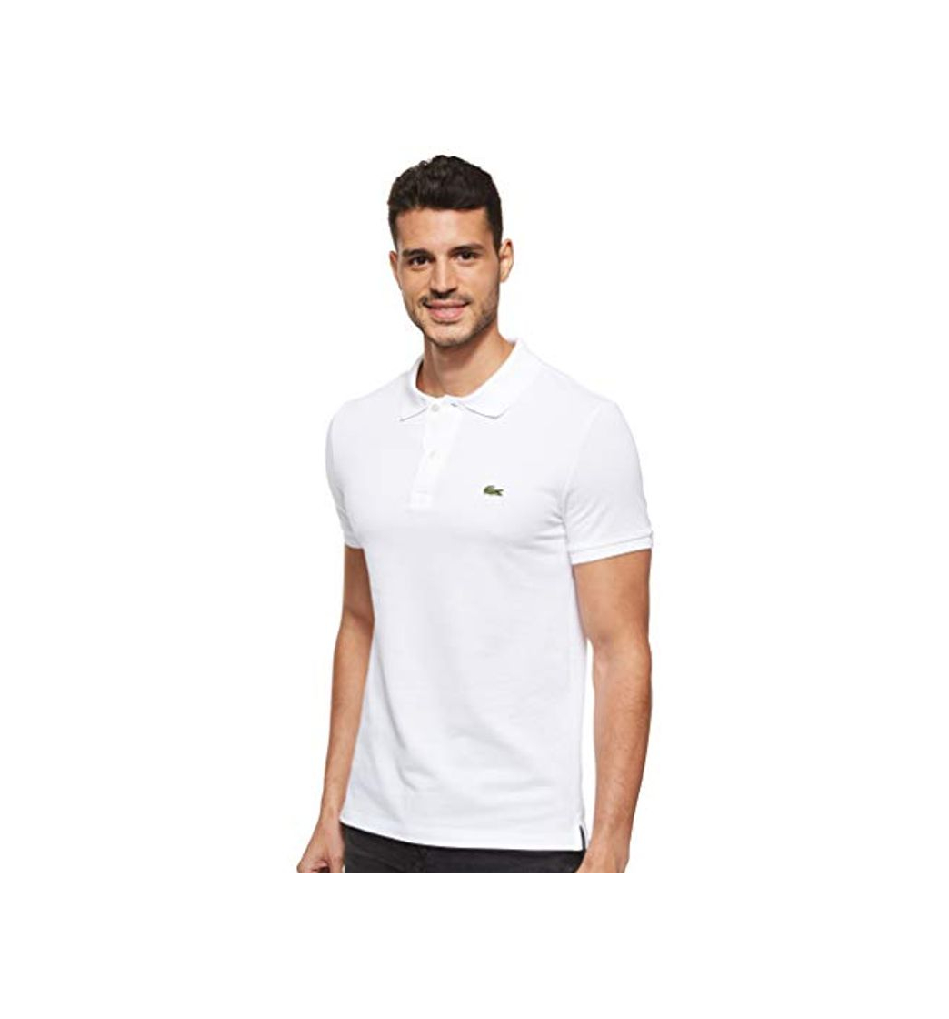 Social Lacoste PH4012, Polo Para Hombre, Blanco