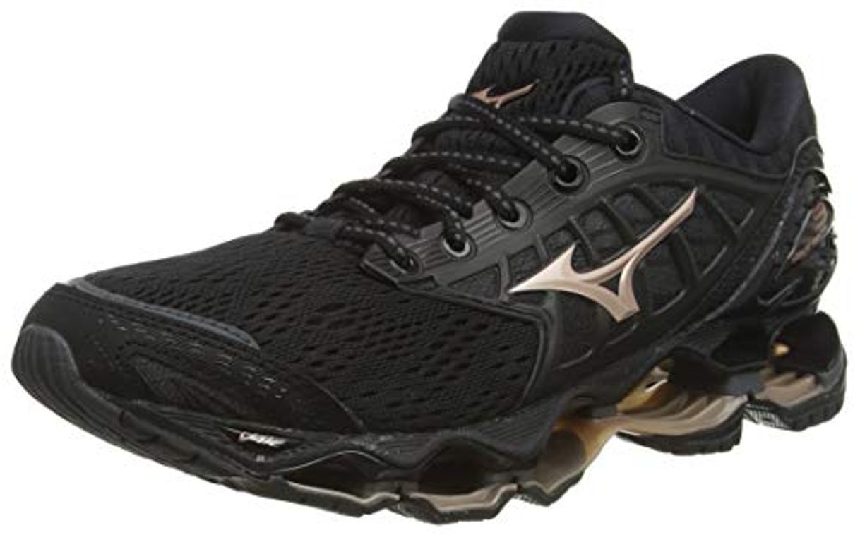 Moda Mizuno Wave Prophecy 9, Zapatillas de Running Mujer, Negro