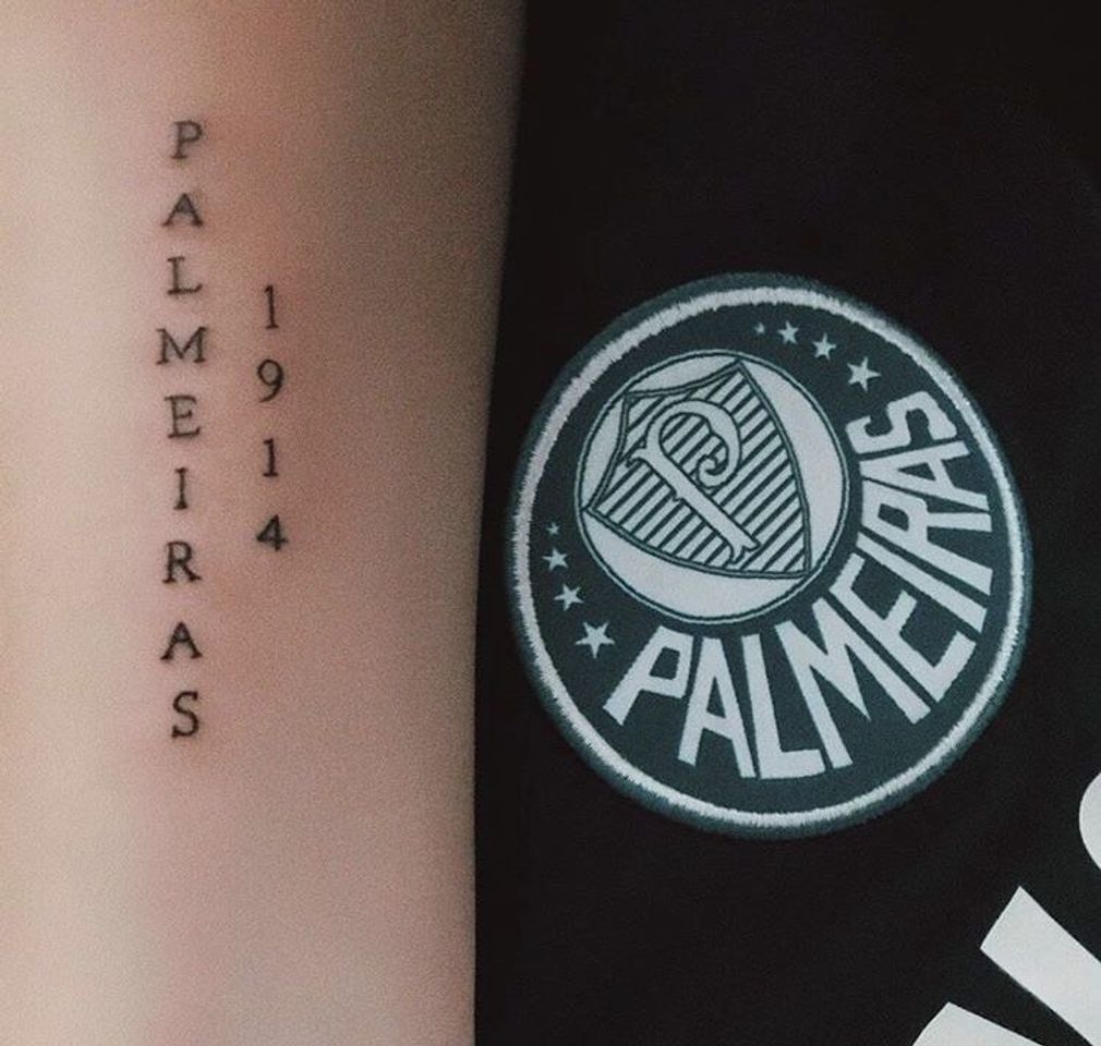 Moda Tatoo palmeiras 