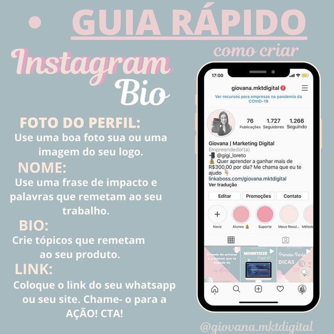 Moda Dicas insta