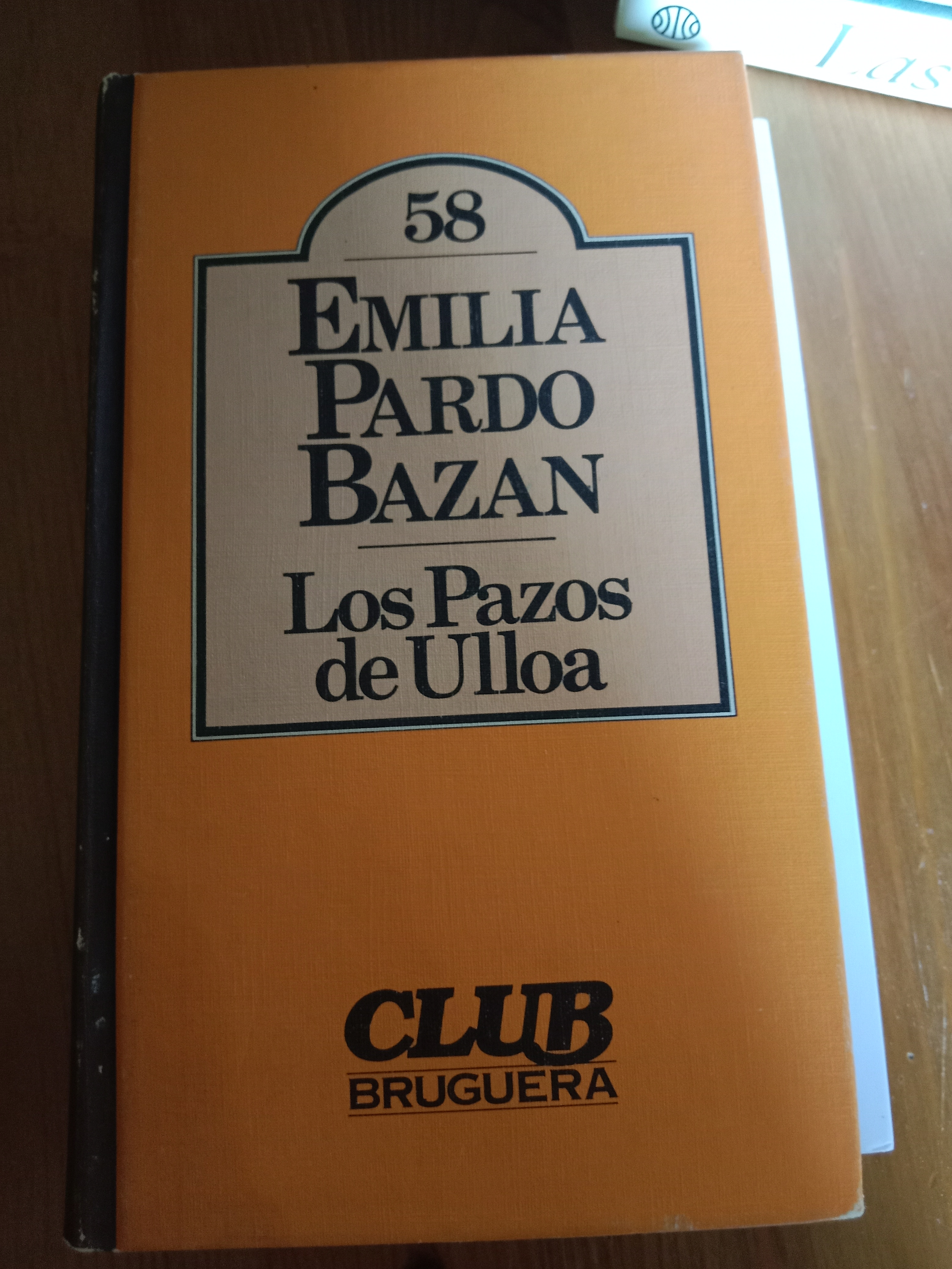 Libro Los Pazos de Ulloa 